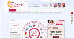 Desktop Screenshot of mi-horoscopo-del-dia.com